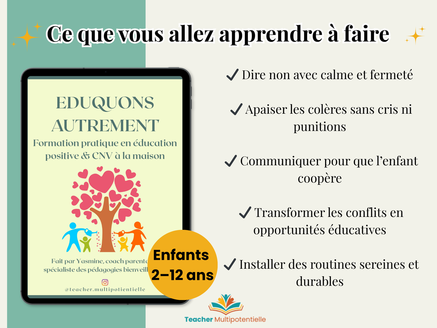 Éduquons Autrement | Formation Éducation Positive & CNV (PDF)
