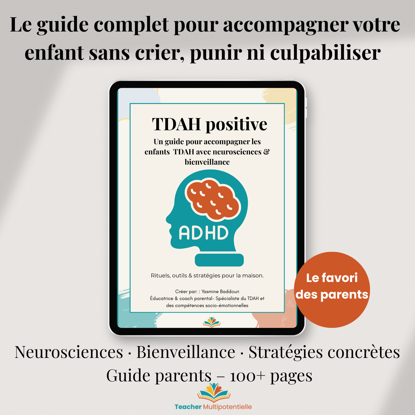 TDAH Positive – Guide Parental pour Accompagner les Enfants TDAH (PDF)