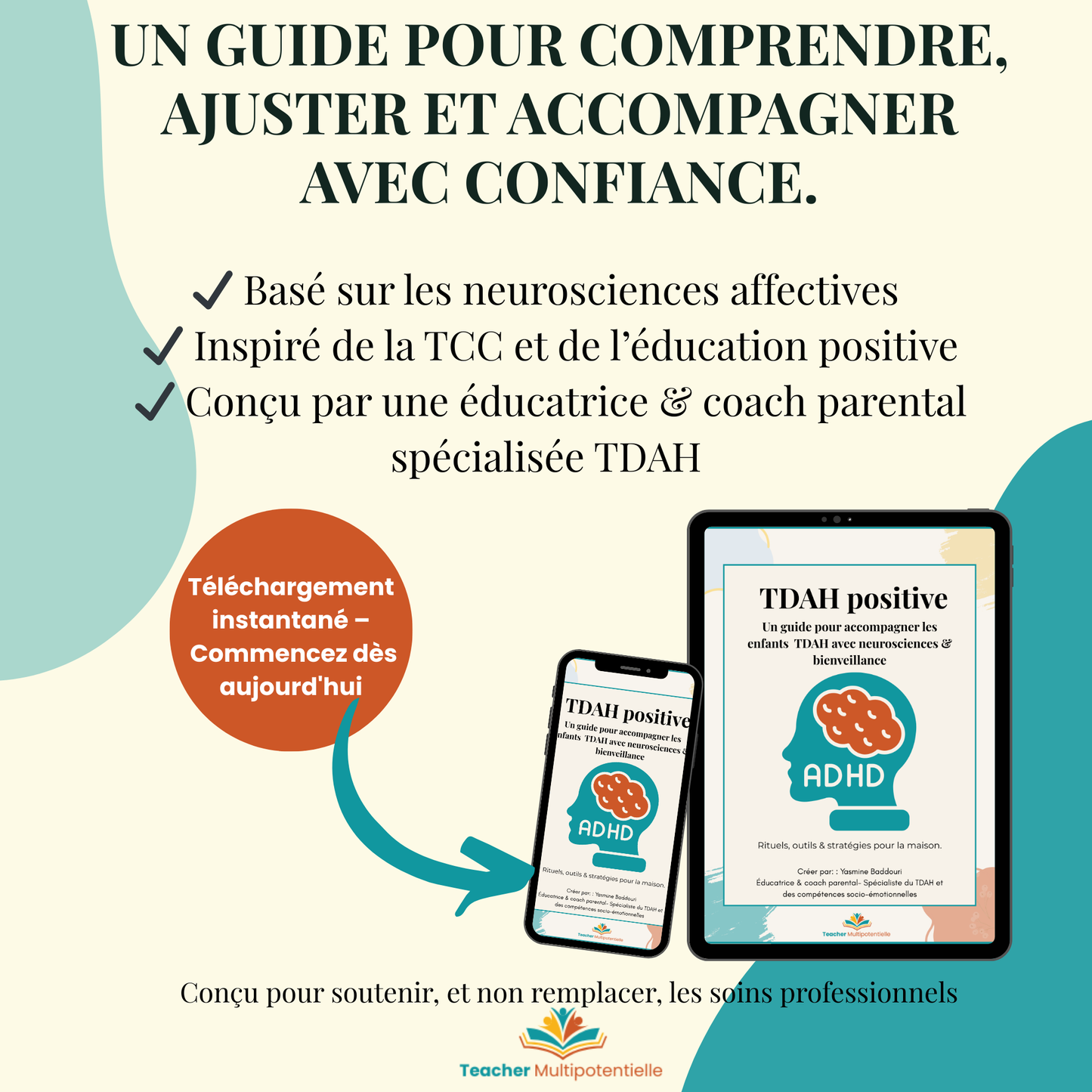 TDAH Positive – Guide Parental pour Accompagner les Enfants TDAH (PDF)